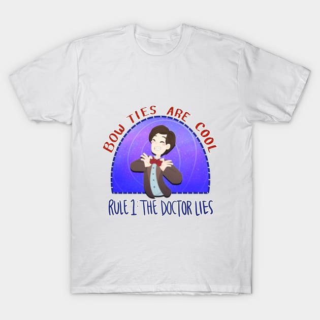 The Doctor Lies T-Shirt by Limethyst